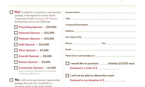 APCF Sponsorship Packet: Page 6