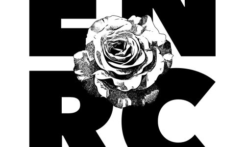 East Nashville Rose Crew Logo (B&W)