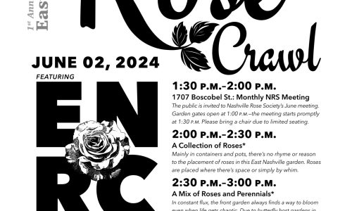 ENRC Rose Crawl Flyer Design (B&W)